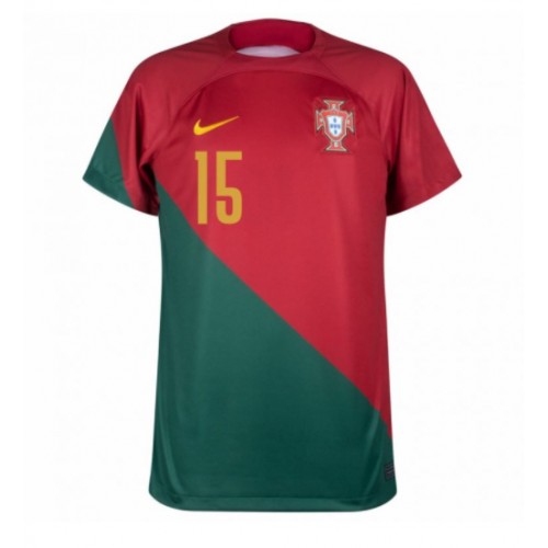 Portugal Rafael Leao #15 Hjemmedrakt VM 2022 Kortermet Portugal Rafael Leao #15 Hjemmedrakt VM 2022 Kortermet